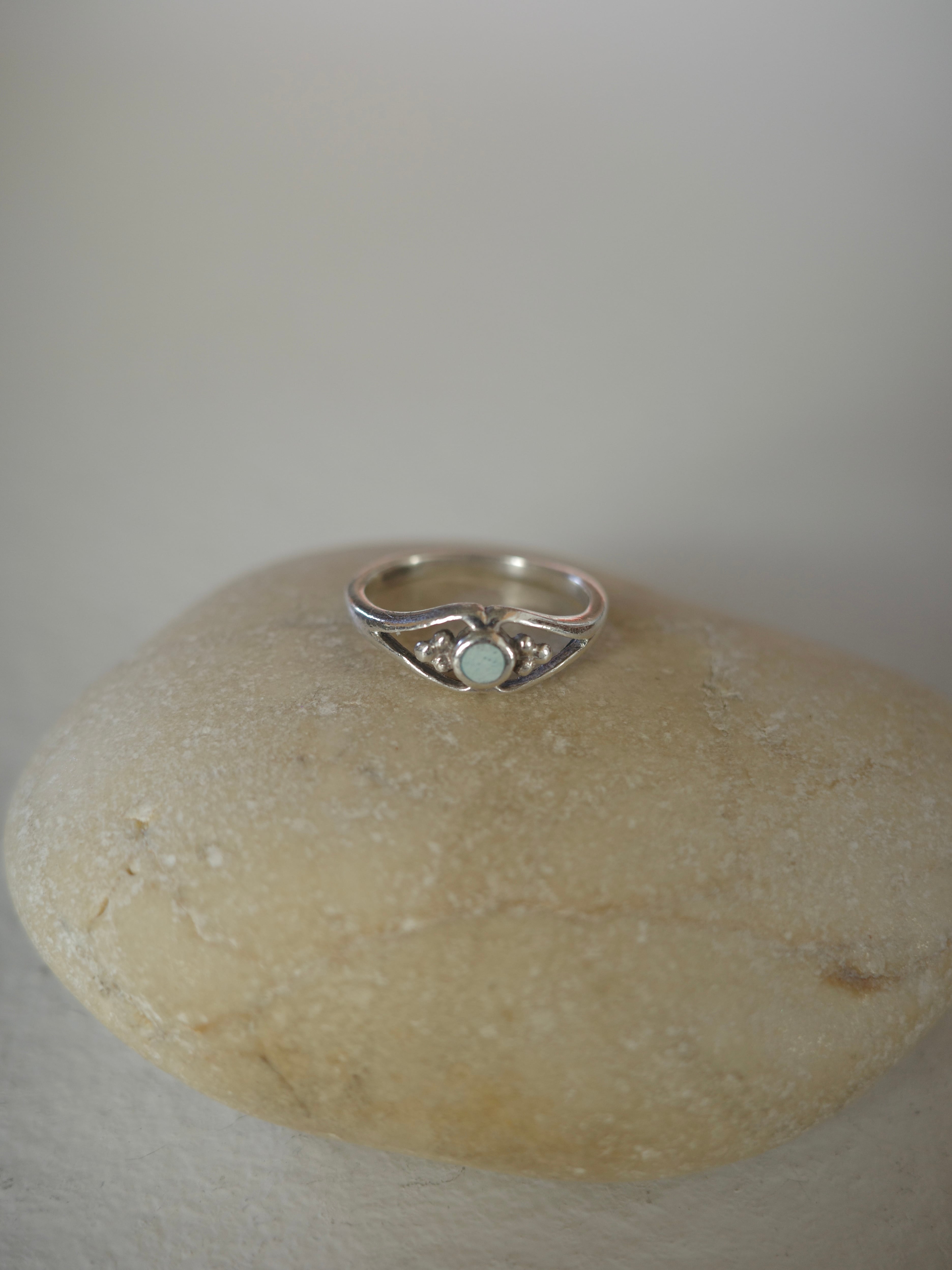 <vintage silver925>southwestern turquoise ring