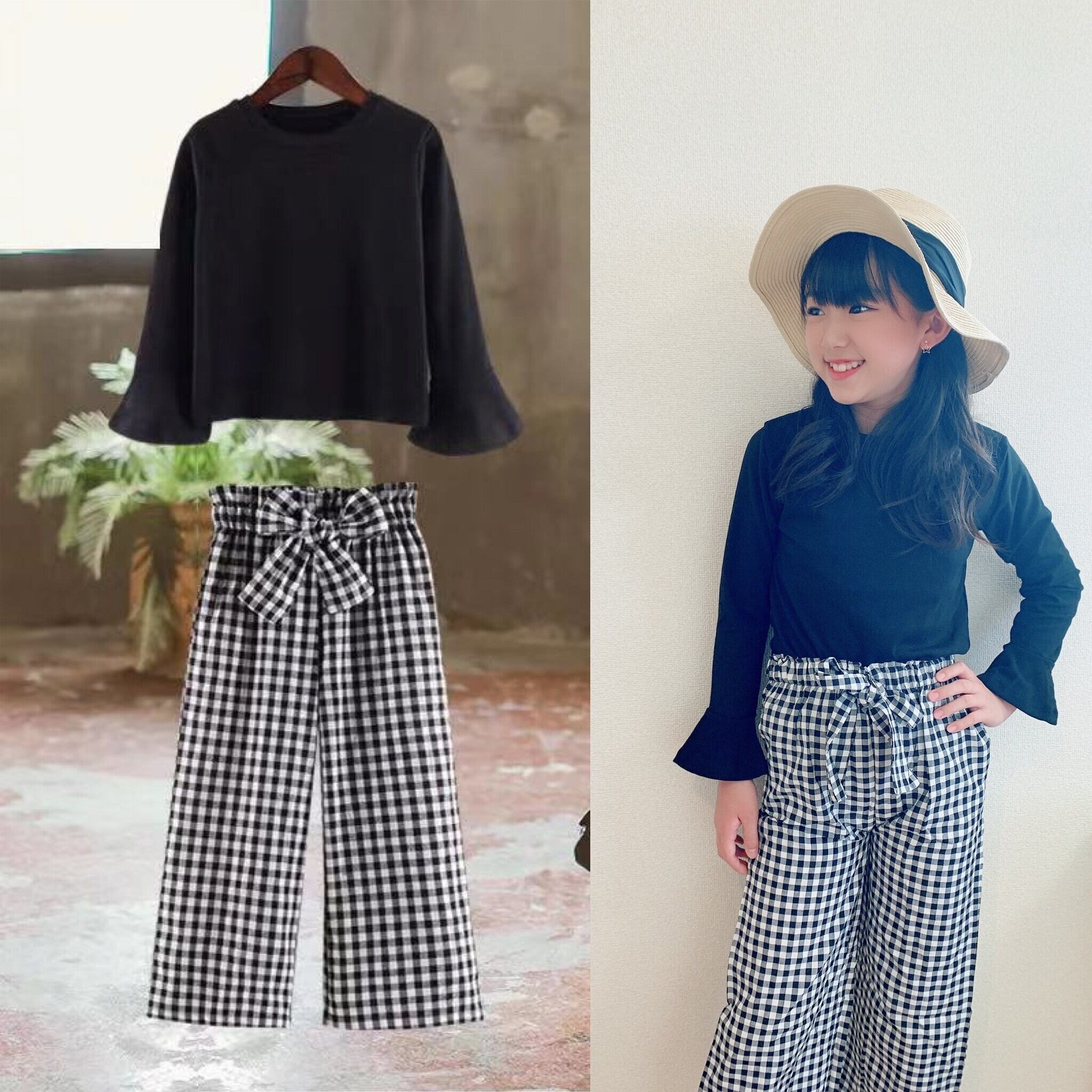 子供服 女の子 セットアップ オシャレ キッズ 韓国 1 130 140 150 160 Sunny Chic 子供服 ファッション通販サイト