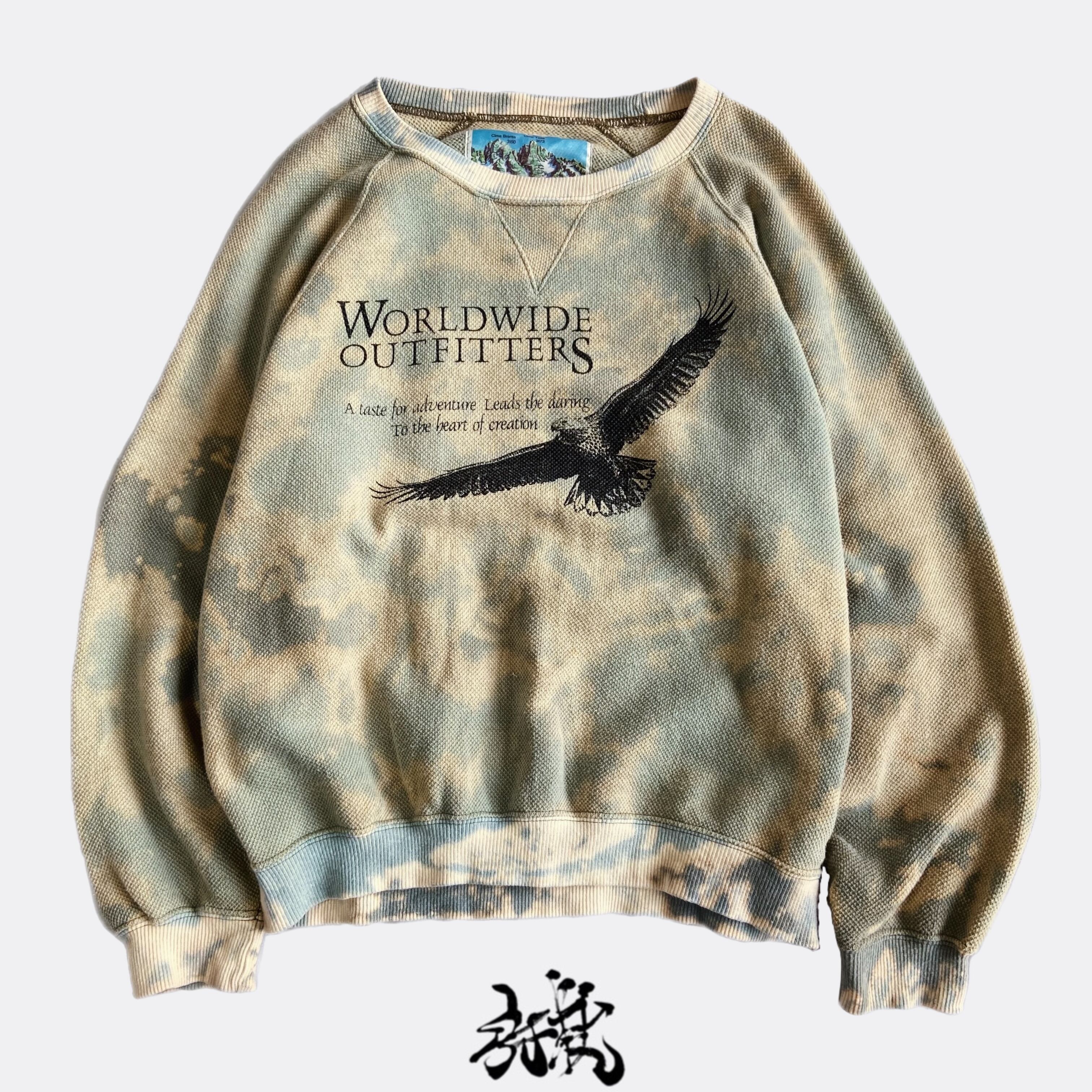 ◯ 00´s WORLDWIDEOUTFITTERS ワッフルブリーチスウェット-