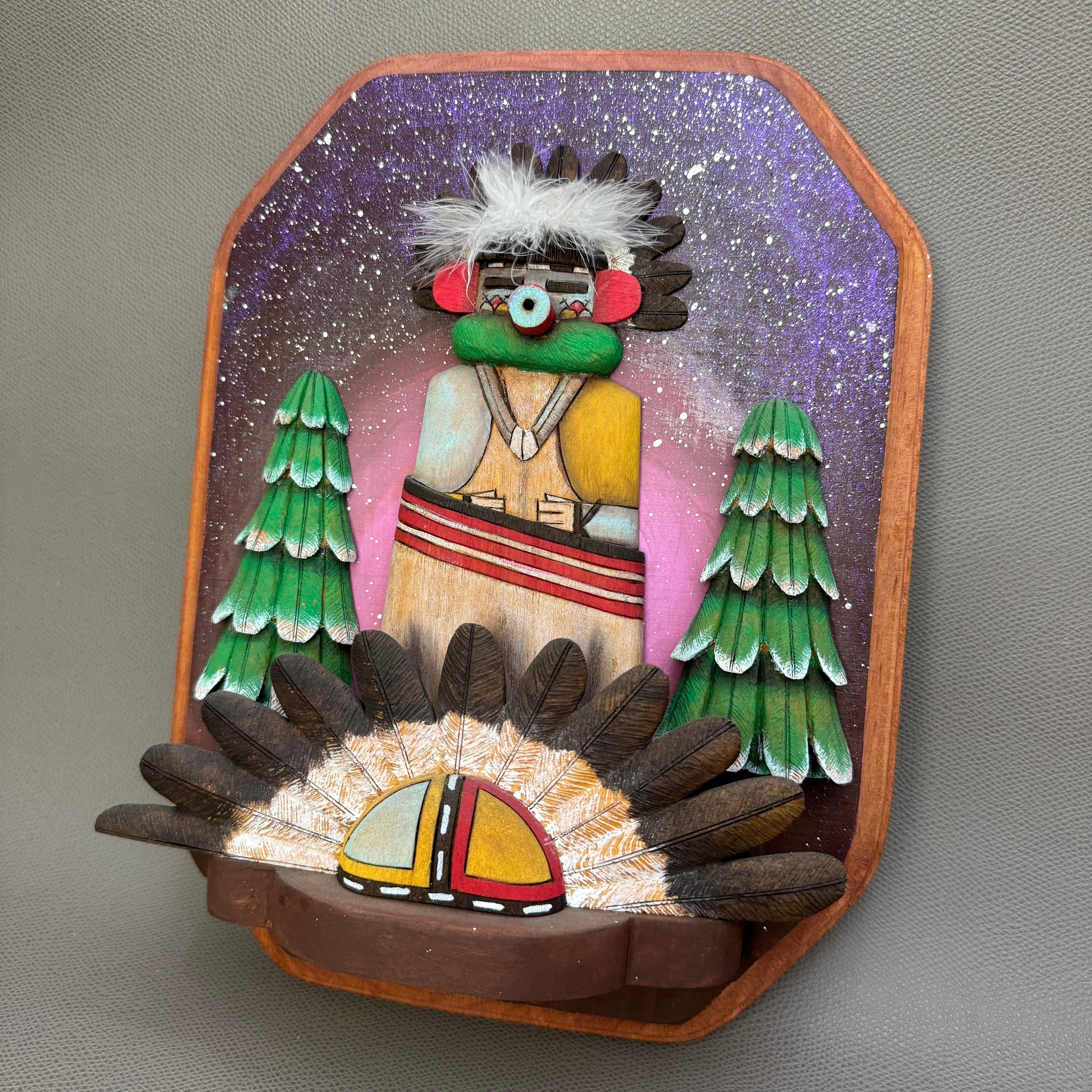 NAVAJO（ナバホ）族 Bruce Morgan（ブルース・モーガン）作 スタンプ