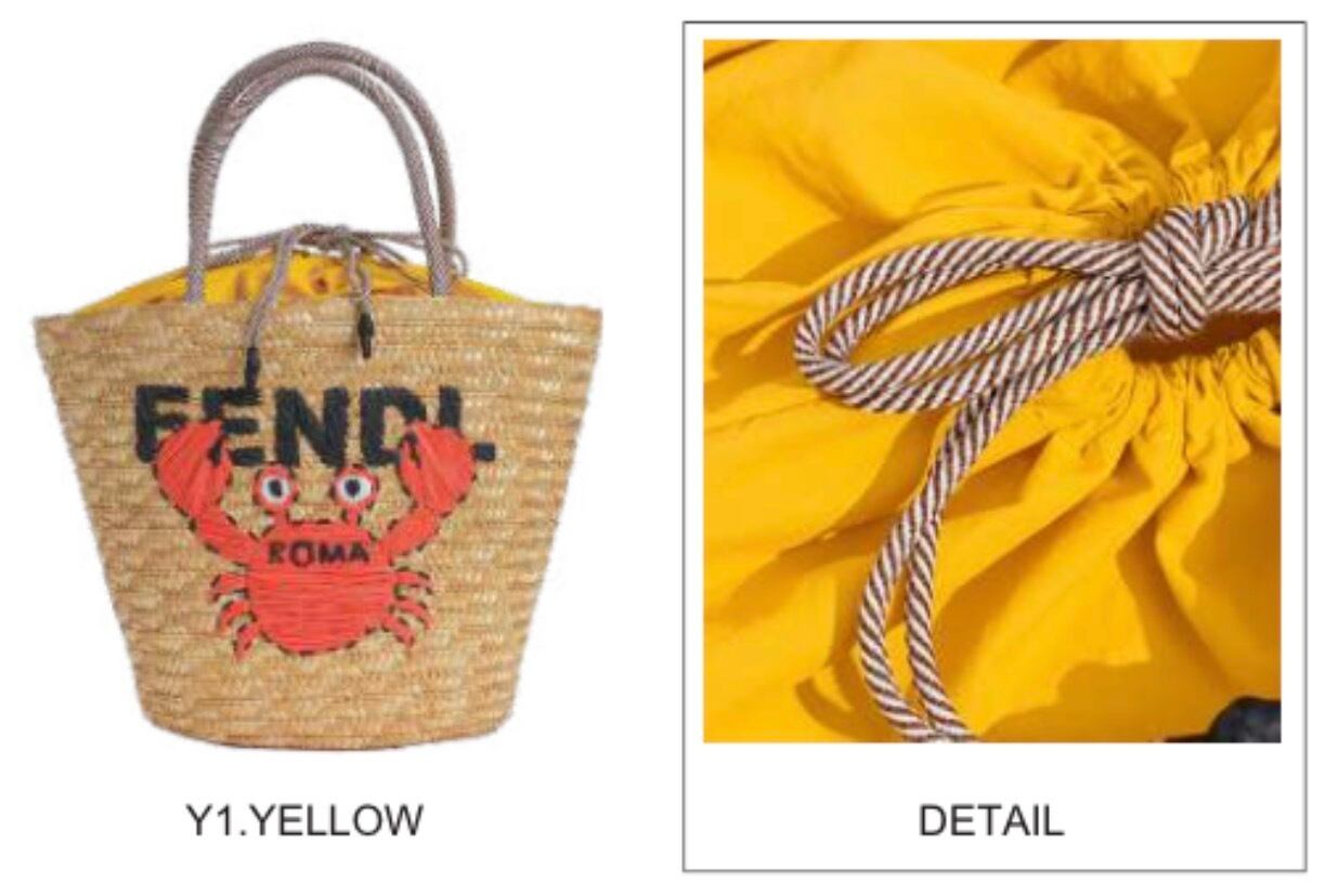 予約販売【 MICALLE MICALLE 】SMALL BASKET BAG (MAB101GEB) 5月上旬