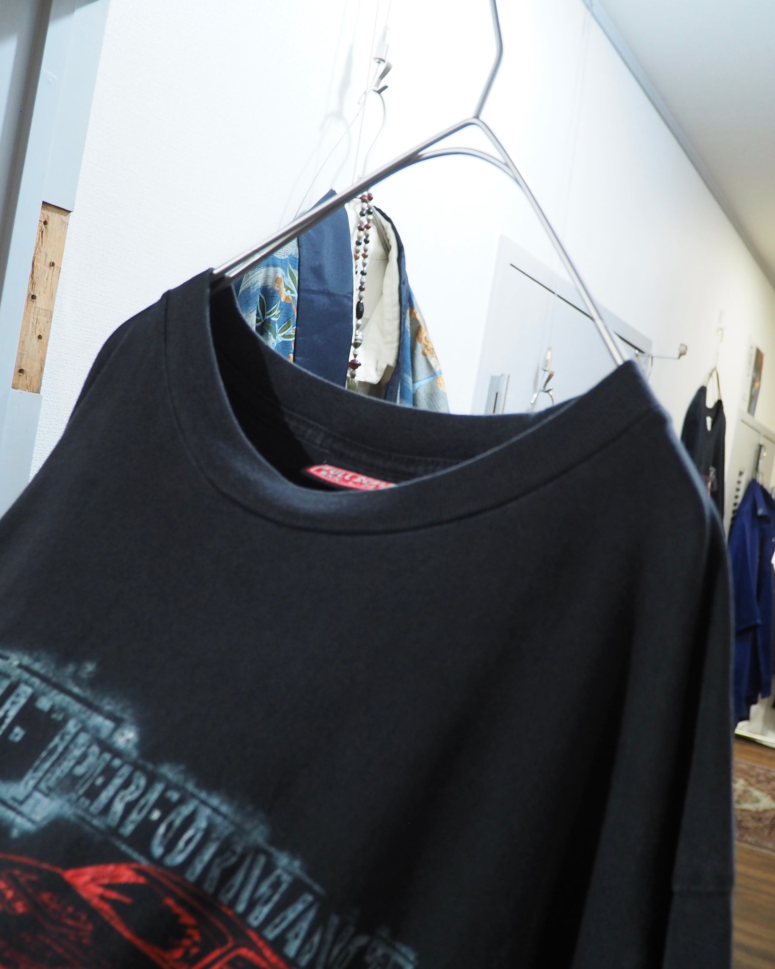 " HKS Hyper Silvla RS-2 " printed Black SS Tee