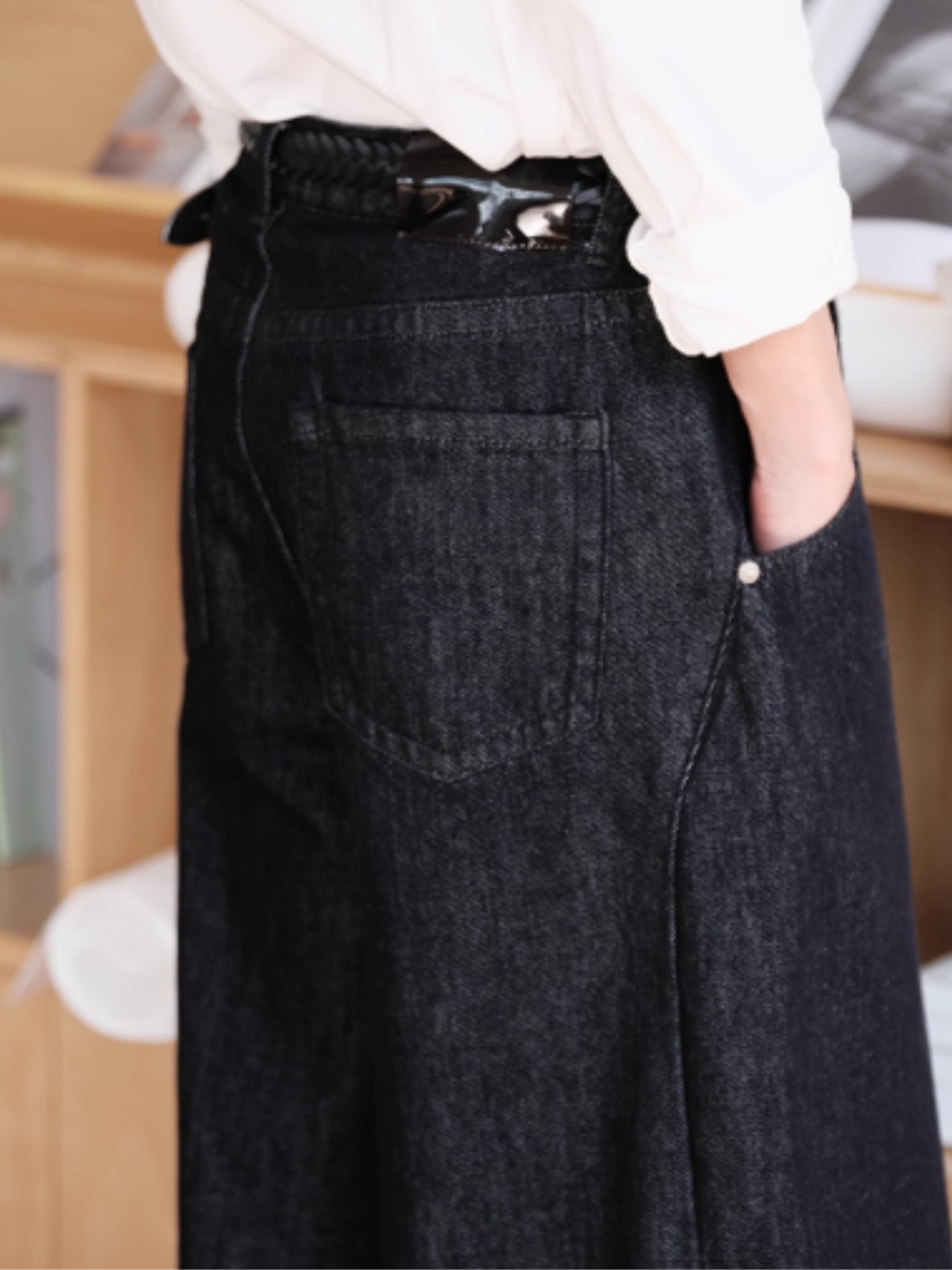 ワイドデニムパンツ　TB1488・画像7