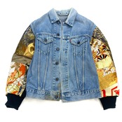 【sleevekimonojk58】着物デニムジャケットSLEEVE KIMONO DENIM JACKET