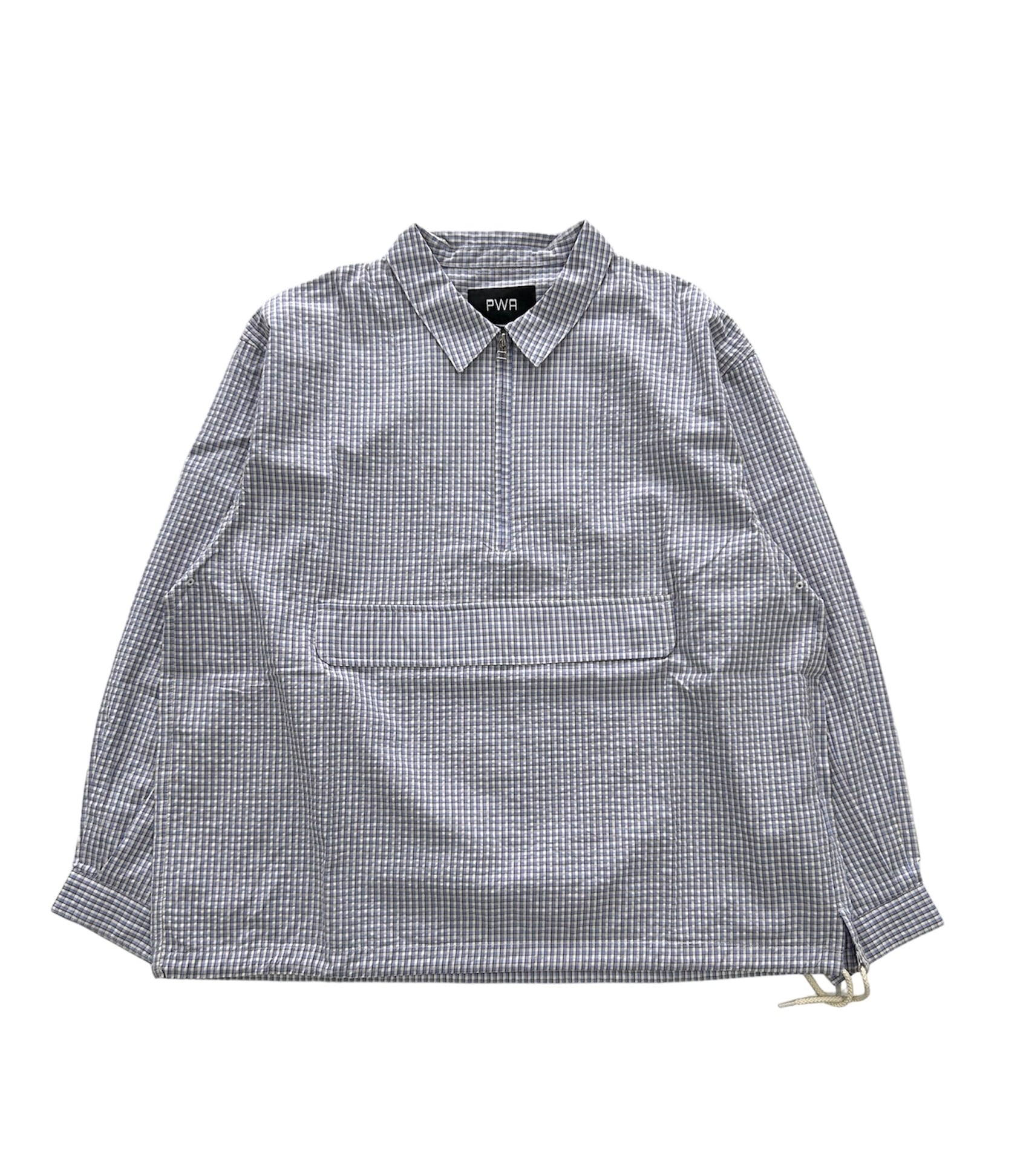 PWA】 MINI SUCKER P/O SHIRT - SAXE | standlobby