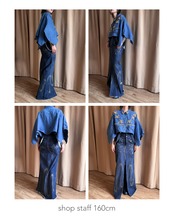 sculptural sleeve remake dungaree shirt-5172-8