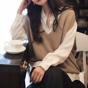 ニットベスト　３color