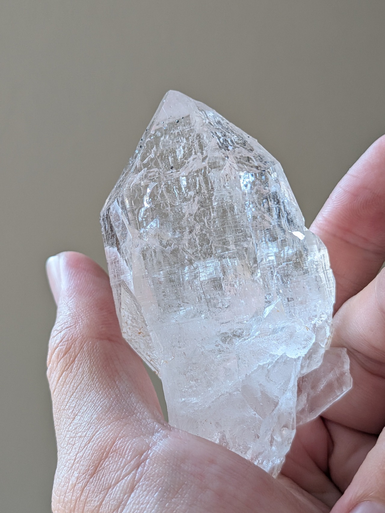 ヒマラヤ水晶【無垢】 ⭓ 原石クラスター ⭔ インド・マニハール産