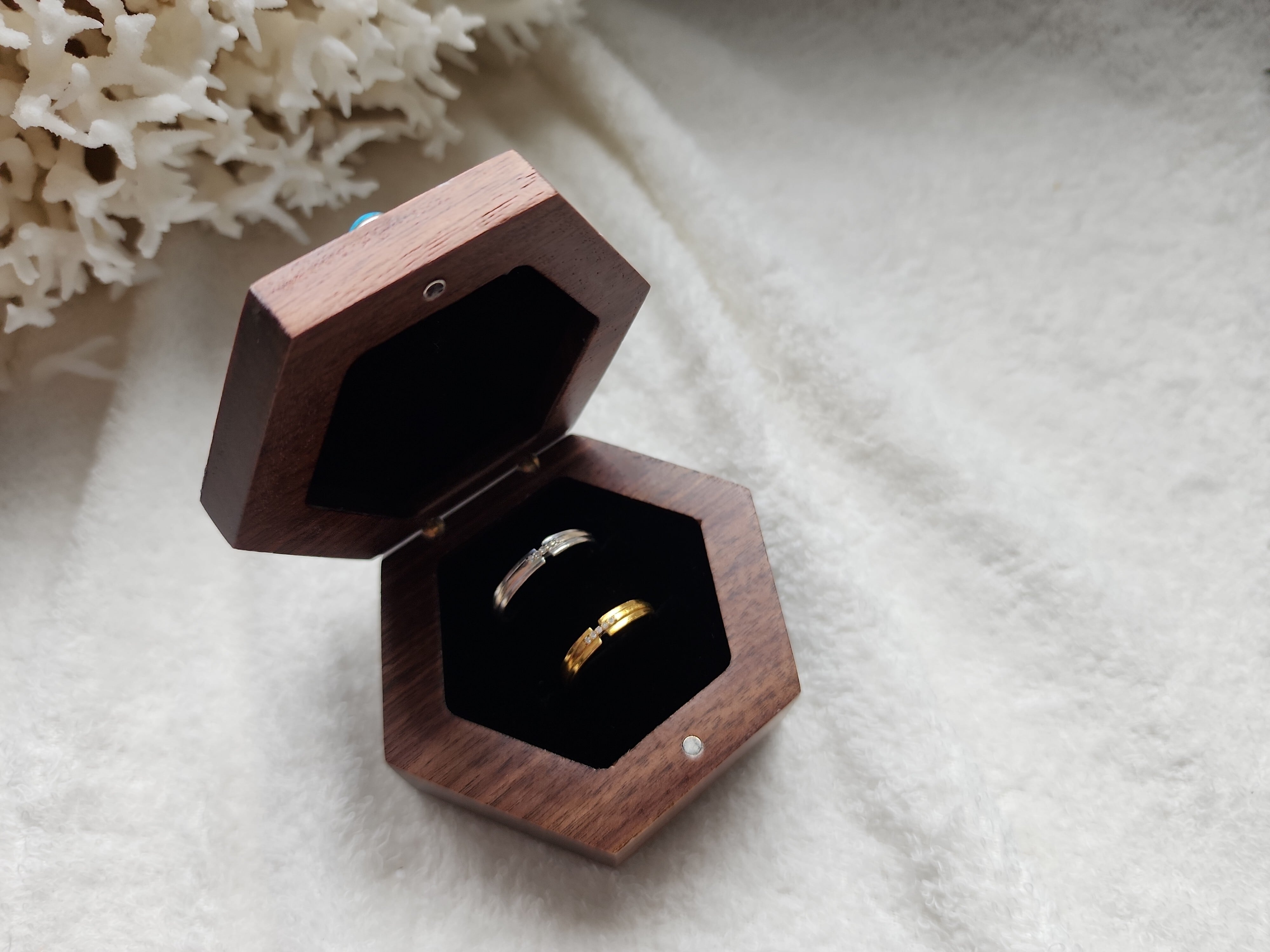 404.オーシャンレジンアート リングケース