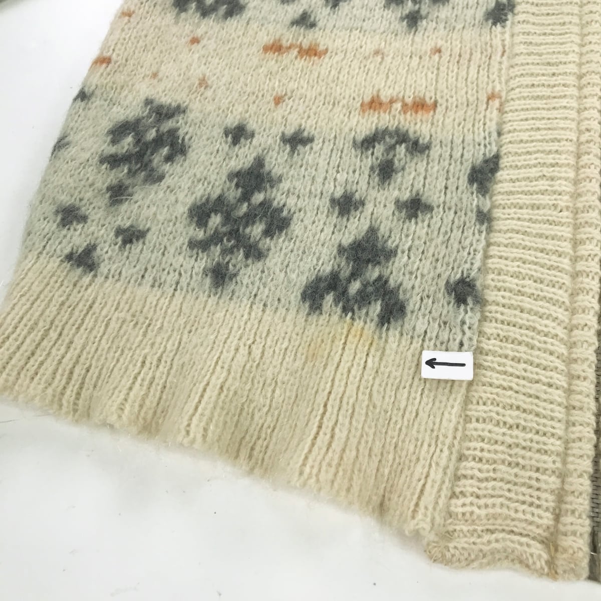 PILGRIM SEARS ピルグリム 60年代 ジャガード 総柄 モヘア PILGRIM SEARS ピルグリム 60年代 ジャガード 総柄 モヘア