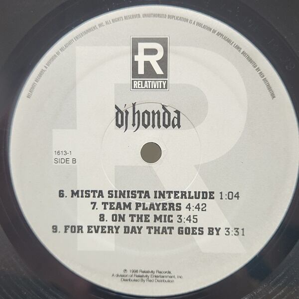 DJ Honda / HII [1613-1] - 画像4