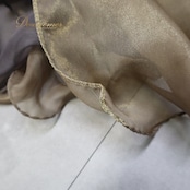 ベリーダンス オリエンタル 衣装 スカート ゴールド系 無地 シンプル 光沢 練習 レッスン 金 透け感 華やか 上品 スリット かわいい ダンス衣装 ステージ イベント ふんわり