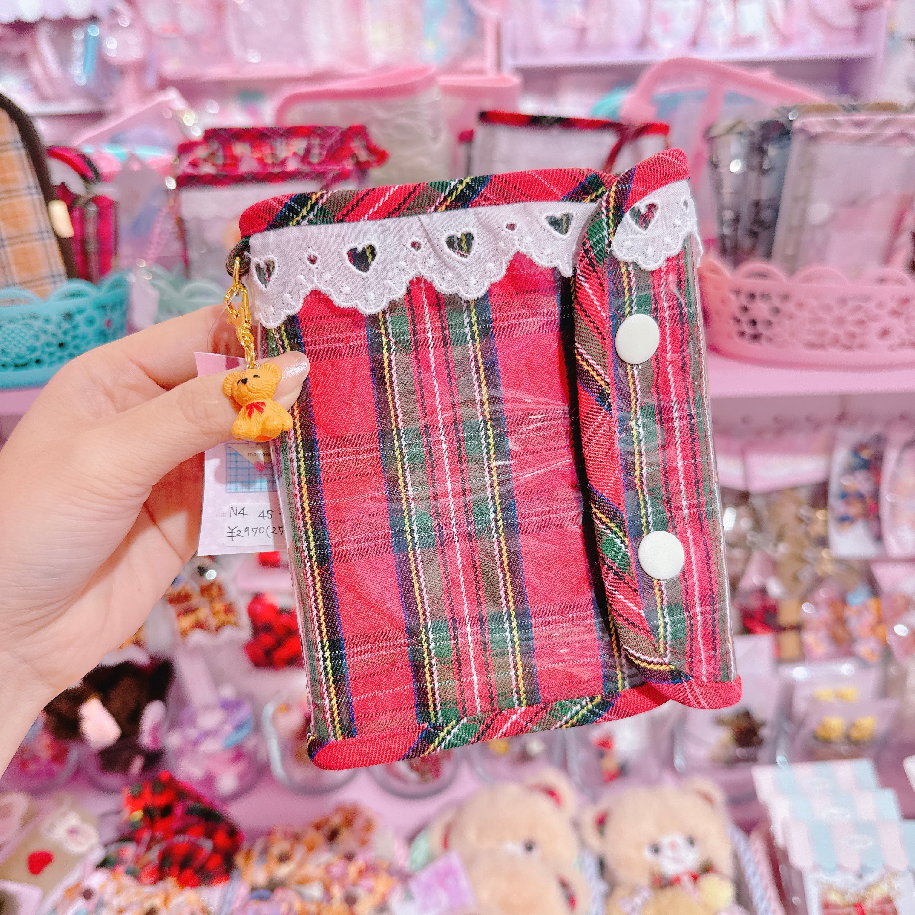 【N4】45-1シール帳ミニ6穴サイズ(台紙10枚セット)