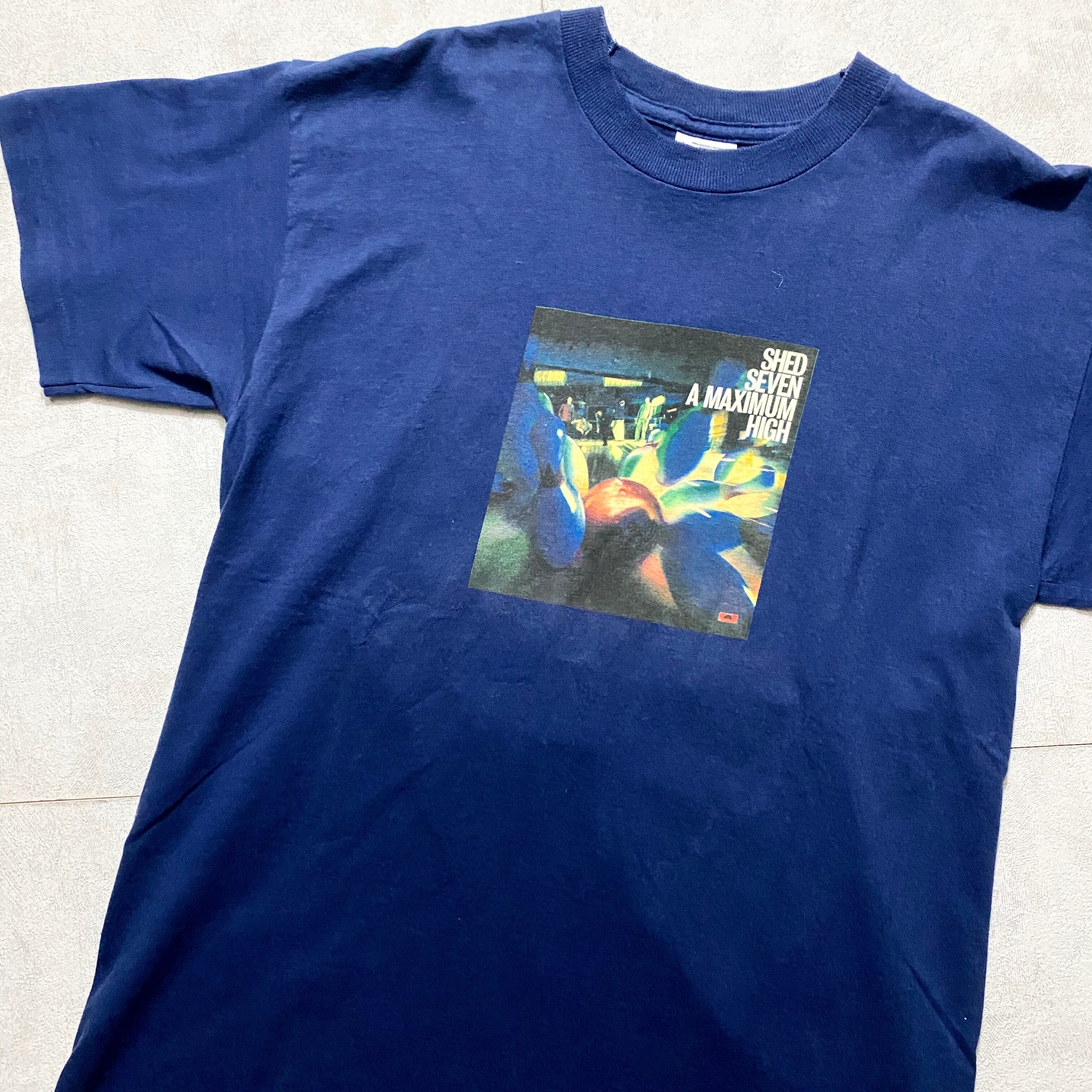 vintage 1990's SHED SEVEN music tee “a maximum high” | NOIR ONLINE
