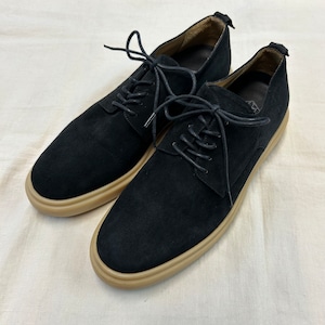 WH "GOATSKIN" SUEDE PLANE-TOE SNEAKER《43》