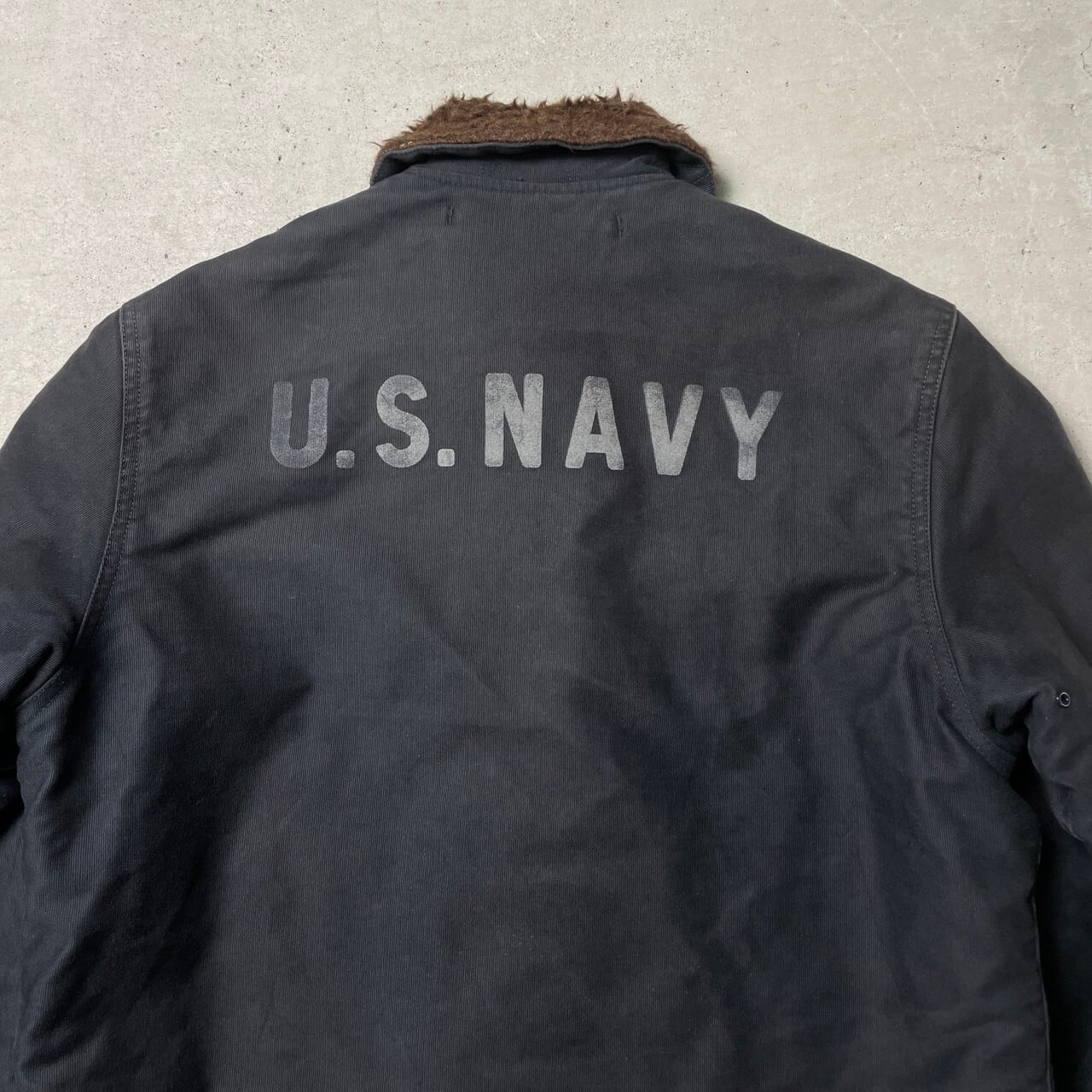 THE REAL McCOY'S U.S.NAVY N-1タイプ デッキジャケット ミリタリー