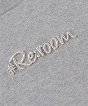 【#Re:room】3D LOGO LONG SLEEVE［REC744］