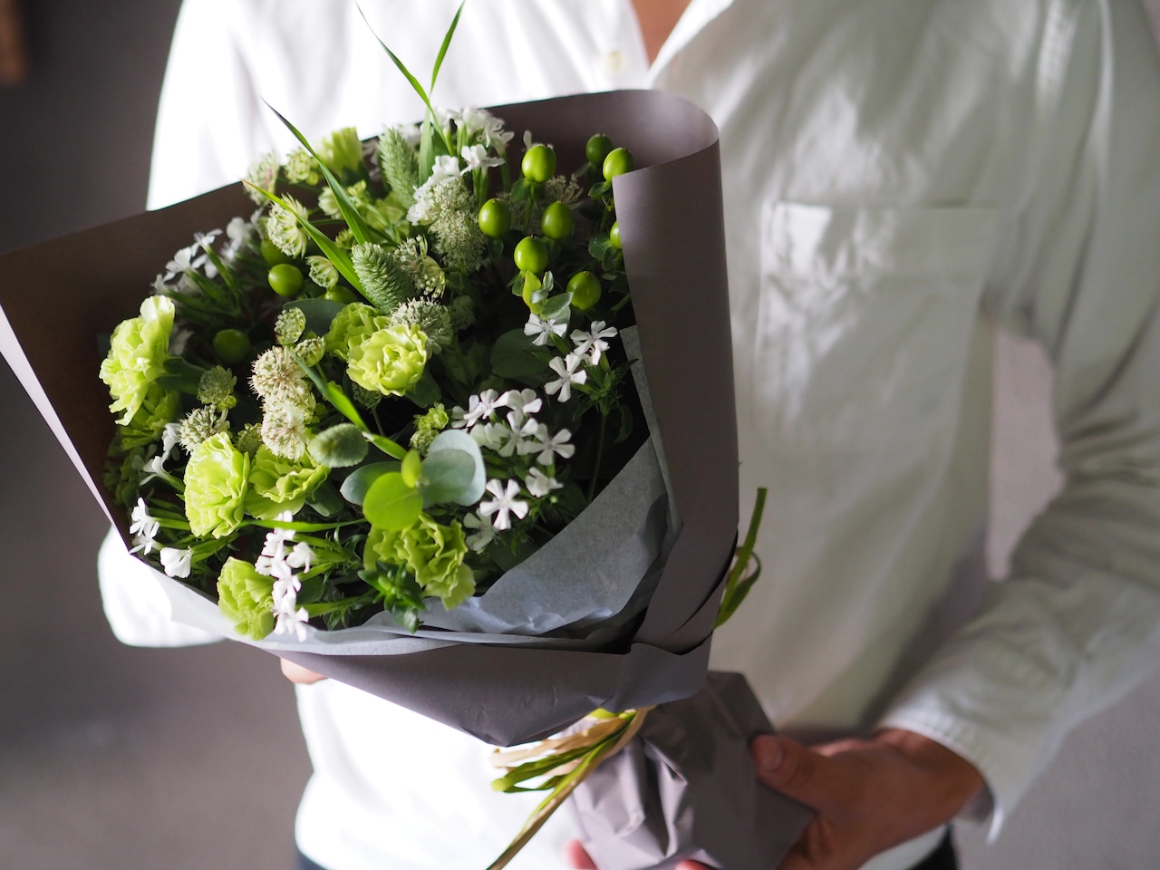 【Fresh bouquet】季節の生花のお任せブーケ S