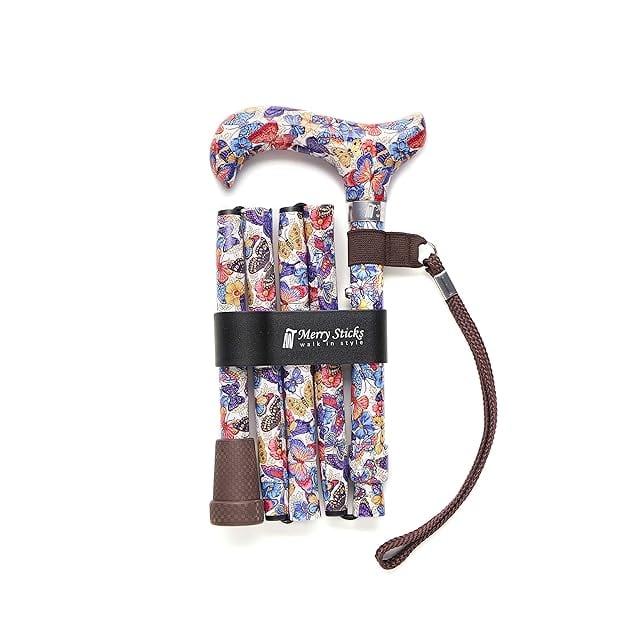 新着商品】ステッキクリップホルダー付き/杖 & 折りたたみステッキ