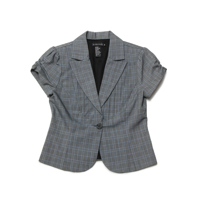 Rampage 00s CheckHalfSleeveFrillJacket
