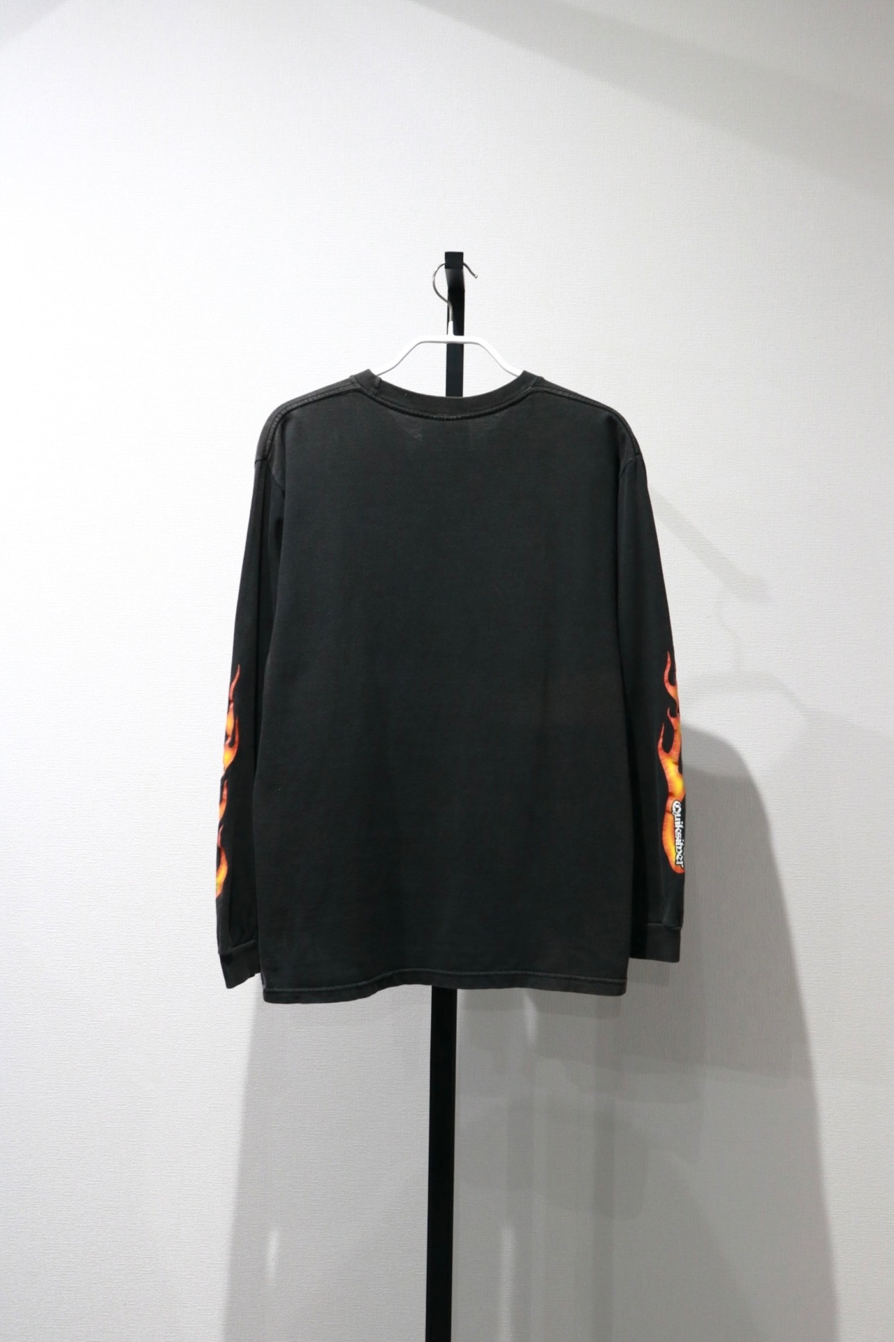 Quiksilver Flame print long sleeve t shirt