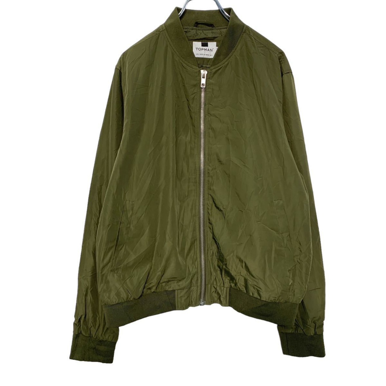 TOPMAN ナイロンジャケット L グリーン トップマン ブルゾン 古着卸 