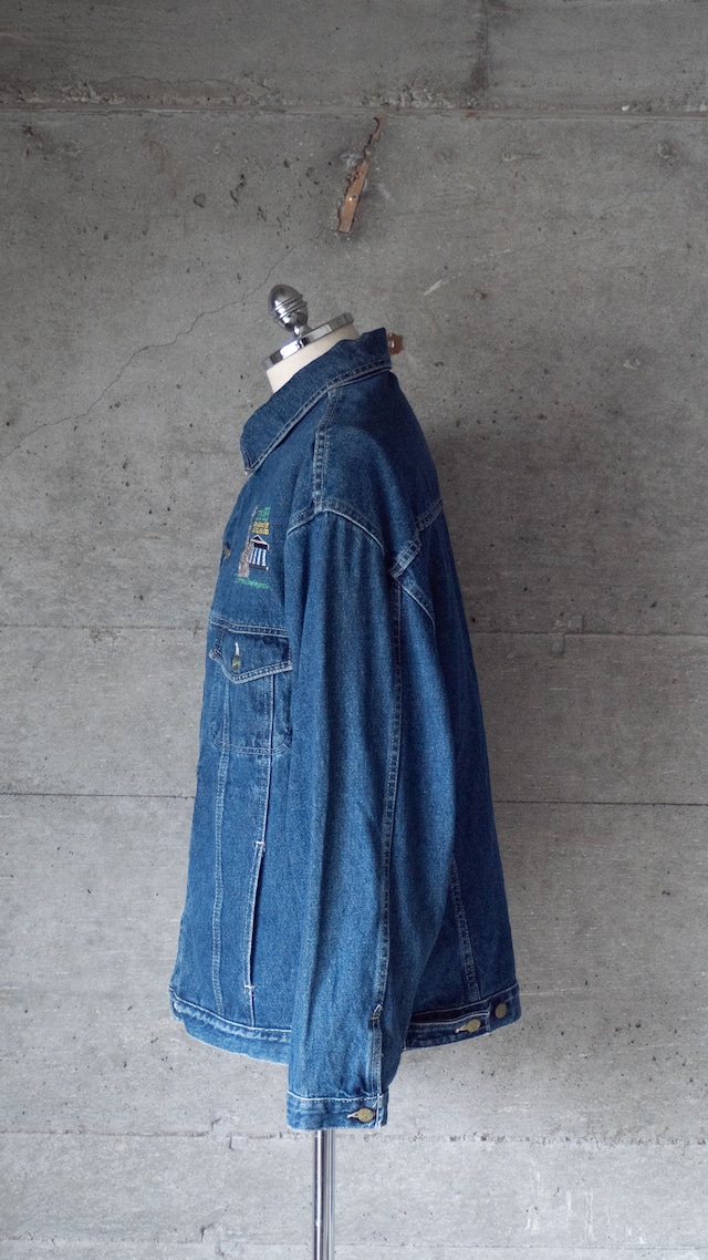 "Local 983 in NYC" 1990s Pointer denim jakcet