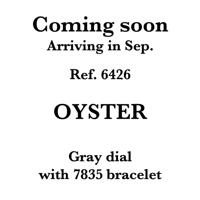 Rolex Oyster 6426 (37*****) Gray Dial