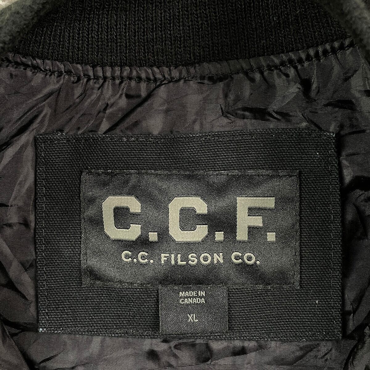 C.C. FILSON フィルソン ダック地 ボンバージャケット メンズXL 古着