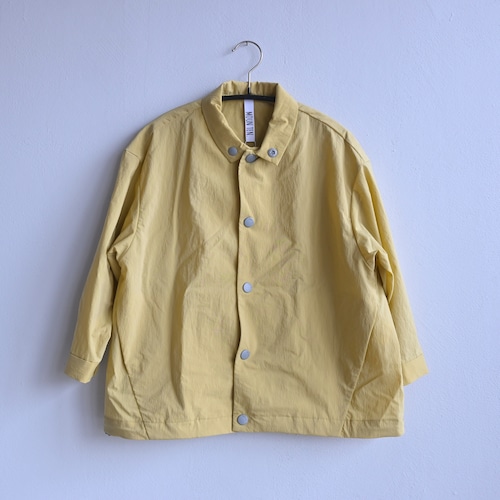 《MOUNTEN. 2023SS》stretch nylon shirt blouson / jasmin