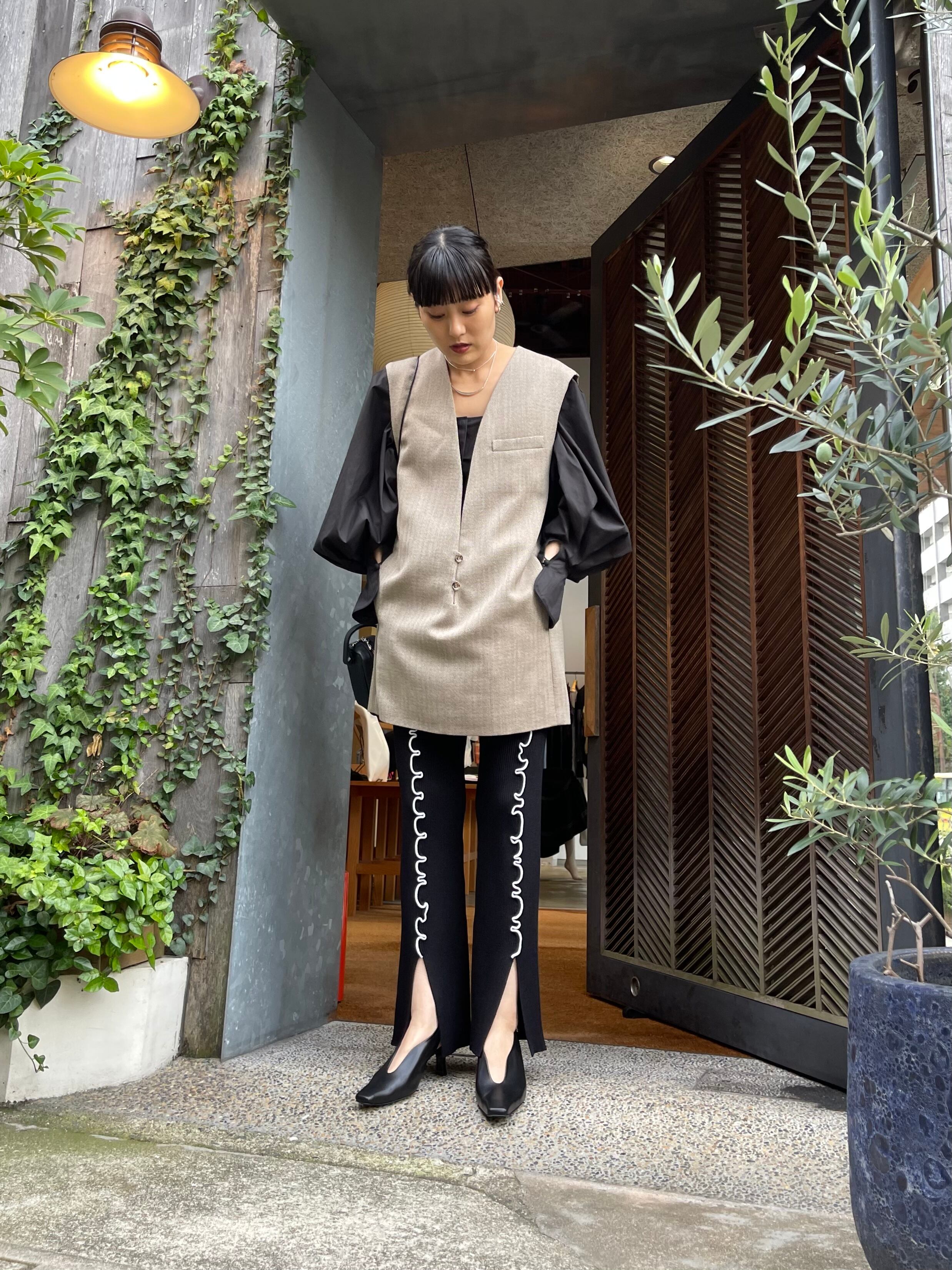 22AW】PHOTOCOPIEU フォトコピュー / VALENTINE GILET | TRENT 