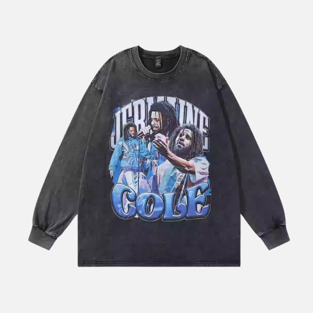 【FLEX1481】J. Cole Vintage Finished L/S Tee | FLEX MADE | フレックスメイド