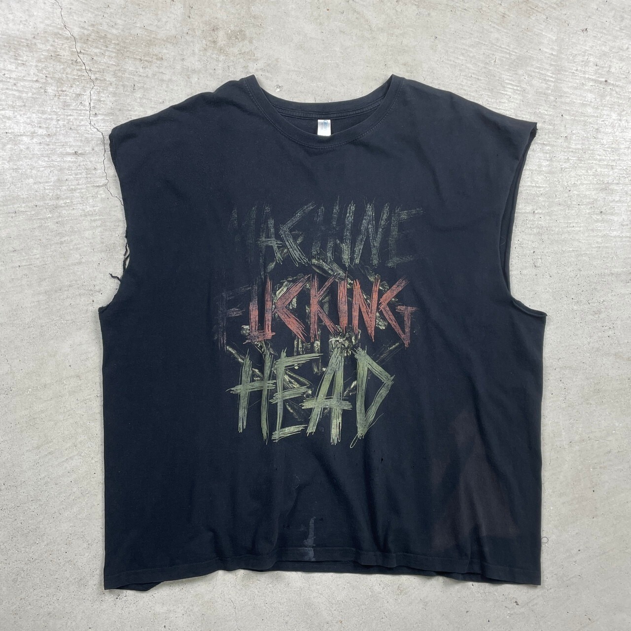 00年代 MACHINE HEAD マシーンヘッド ノースリーブ バンT バンドT 