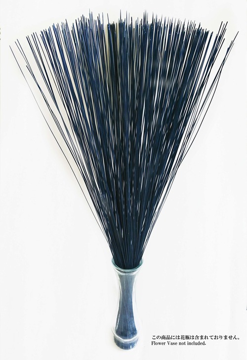 【イ草フラワー ダークブルー】Rush Grass Flower Dark Blue　70ｃｍ 登録商標　GOZA 九州物産(福岡県柳川市)