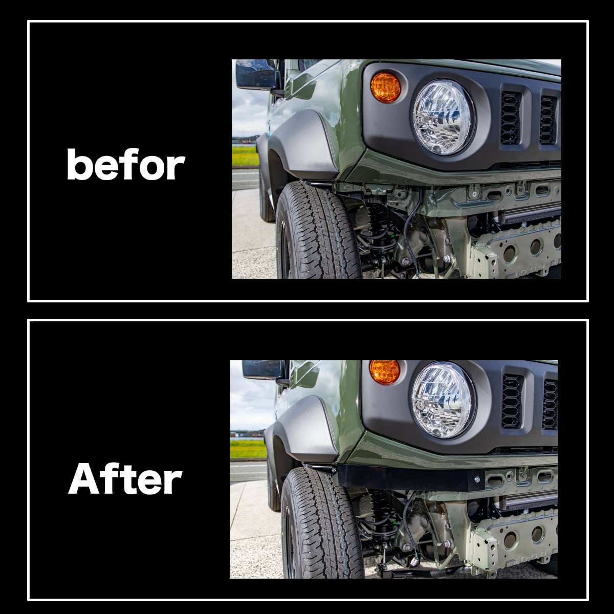 GBアンダーエプロン フロント JB64/74用 | GooniesOne グーニーズワン