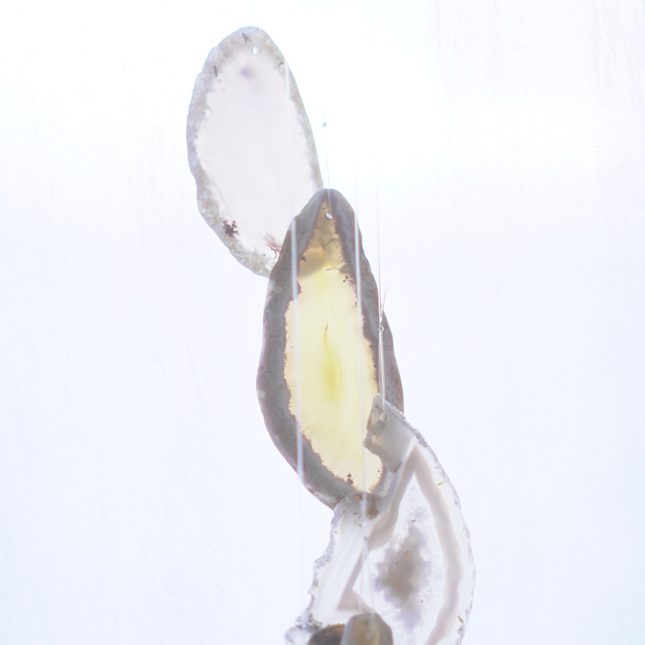 Winter Forest 04 - アゲートヒーリングチャイム / Agate Sun Catcher Wind Chime 400