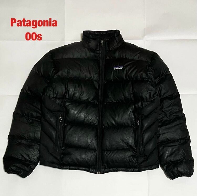 難あり Patagonia パタゴニア ダウン 84601F8 黒 Mサイズ パタゴニア(patagonia) ダウン メンズアウトドアジャケット・アウター