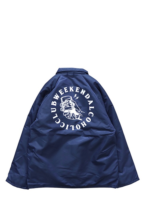 SLINK(スリンク) "WEEKEND ALCOHOLIC CLUB Boa Coach Jacket"(NVY)