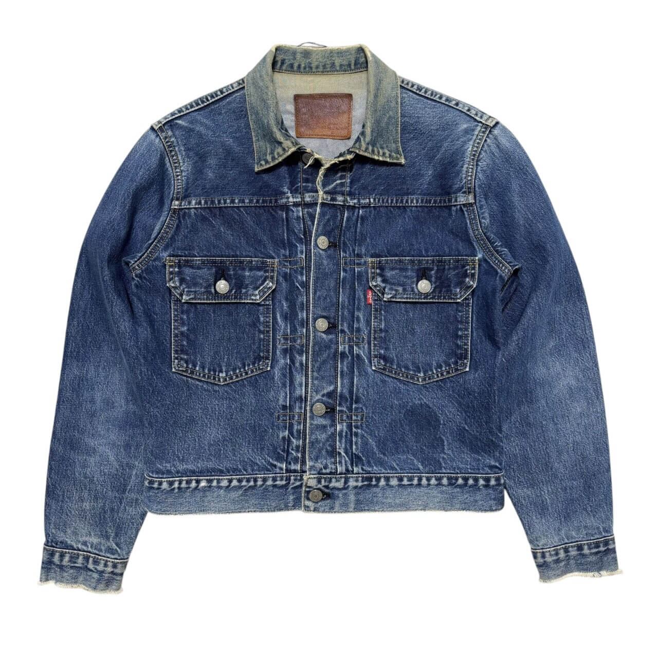 古着 リーバイス 2nd 復刻 デニムジャケット クリーニング済み LEVI'S 71507-XX ビッグE 赤耳 97年8月 サイズ36 グランジ