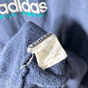 【希少】アディダス スウェット 90s エキップメント デサント製 刺繍 井口理