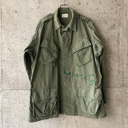 【米軍実物】US ARMY ジャングルファティーグ ジャケット M/R 2nd