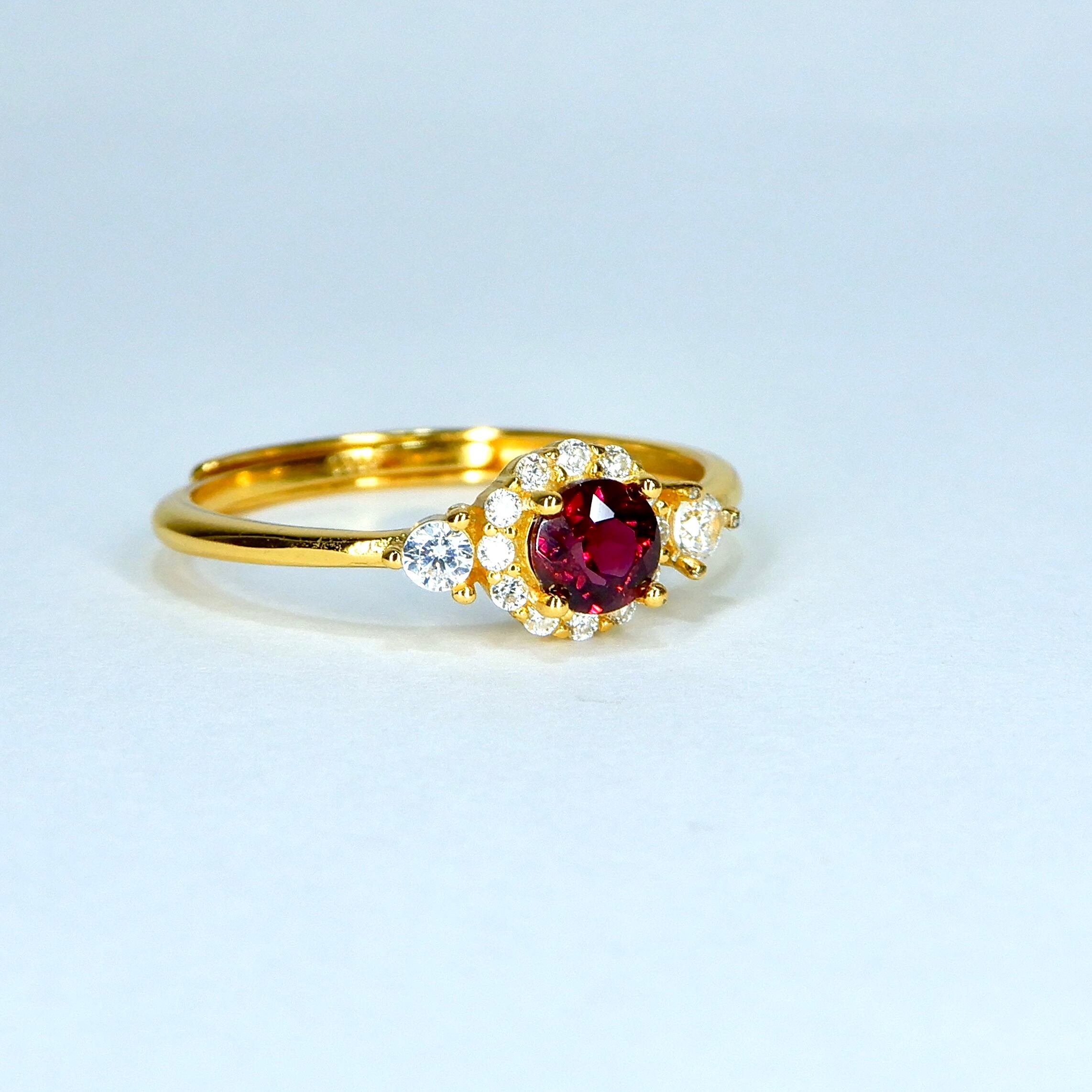 Jewel Ring♦︎ロードライトガーネット♦︎