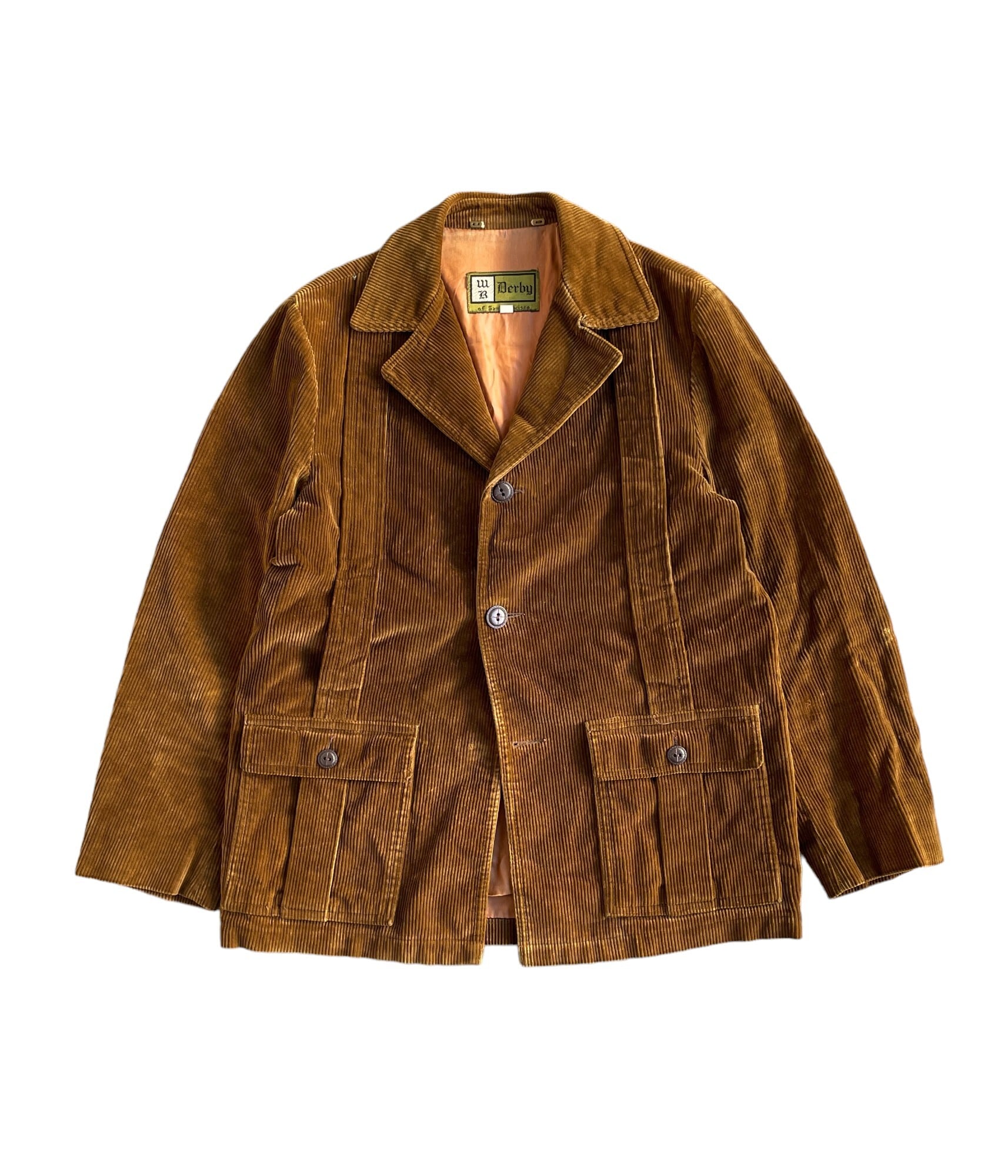 60's vintage corduroy jacket身幅64cm - ジャケット・アウター