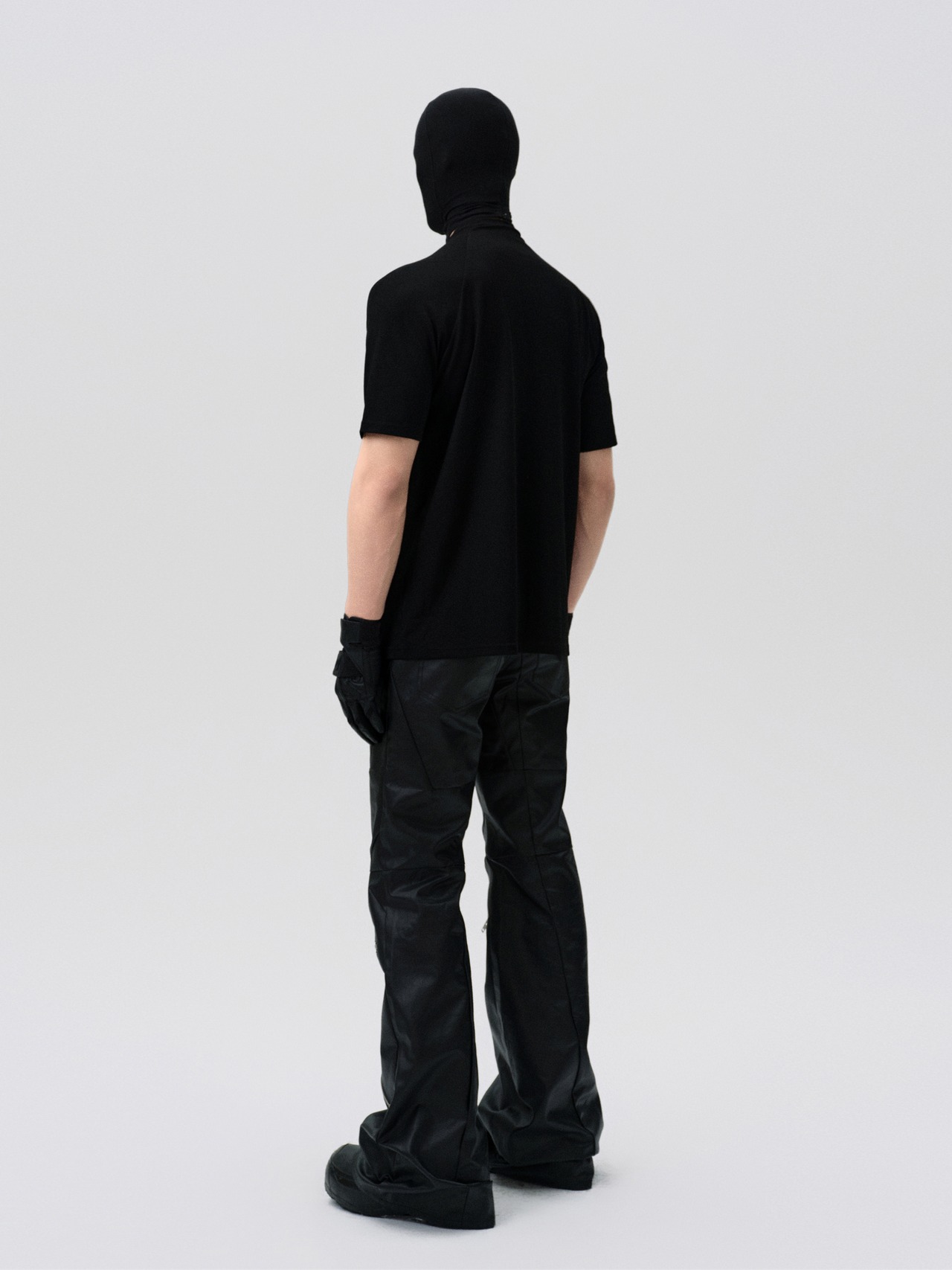 FRKM SCD 25SS ストレッチスリムフィット ダイアゴナルジップTシャツ