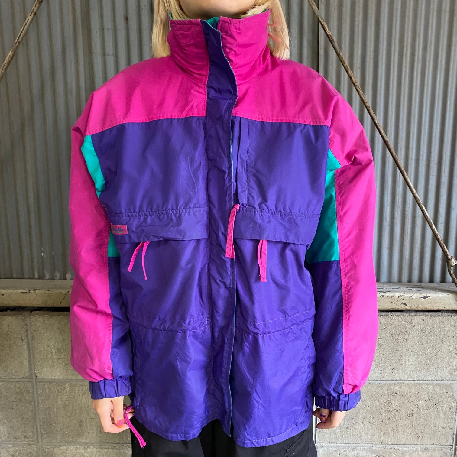 vintage columbia gizzmo jacket クリーニング済　y