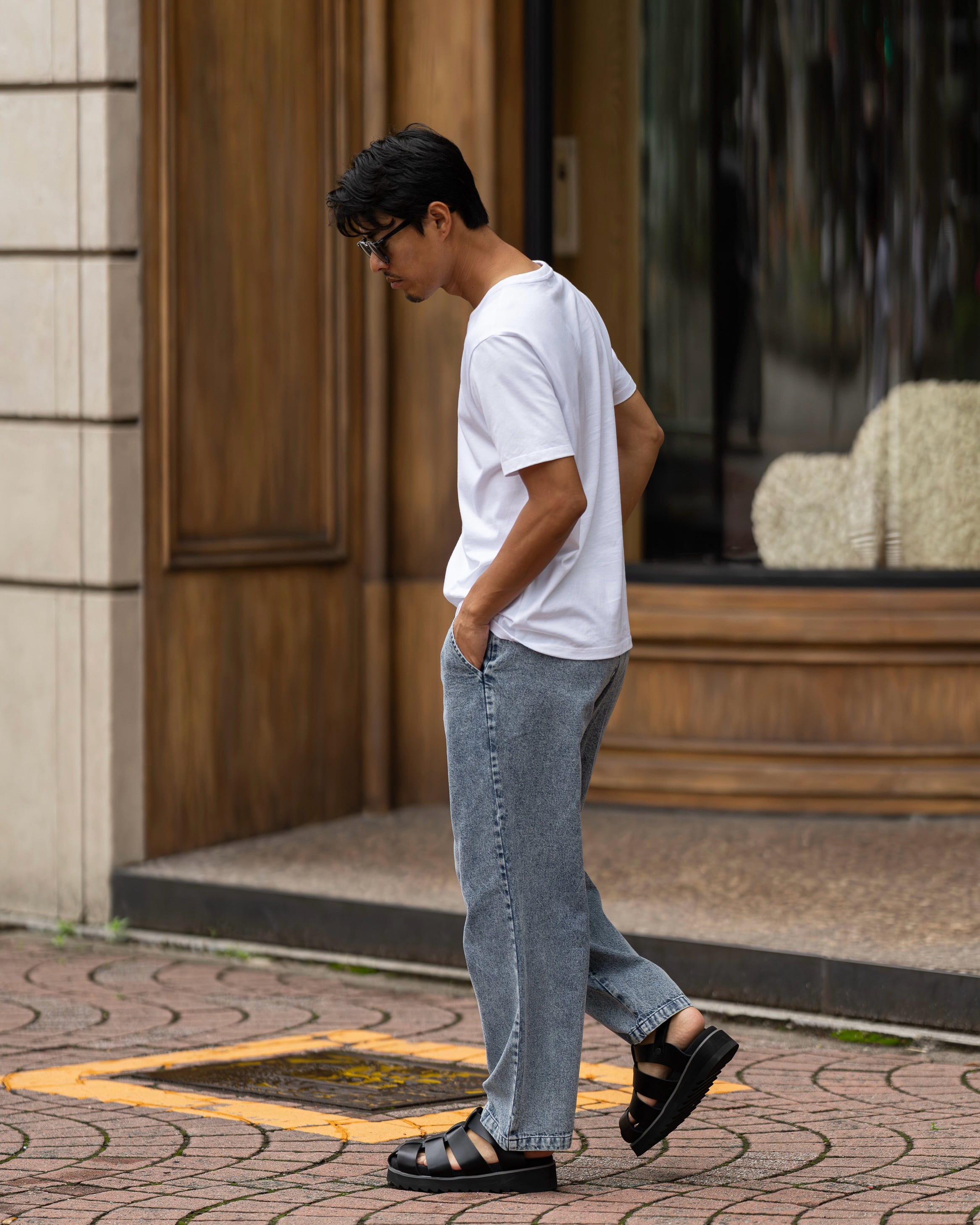 High Sole Leather Sandal［ATB-S-003］グルカサンダル | AMUY TRYSBAY