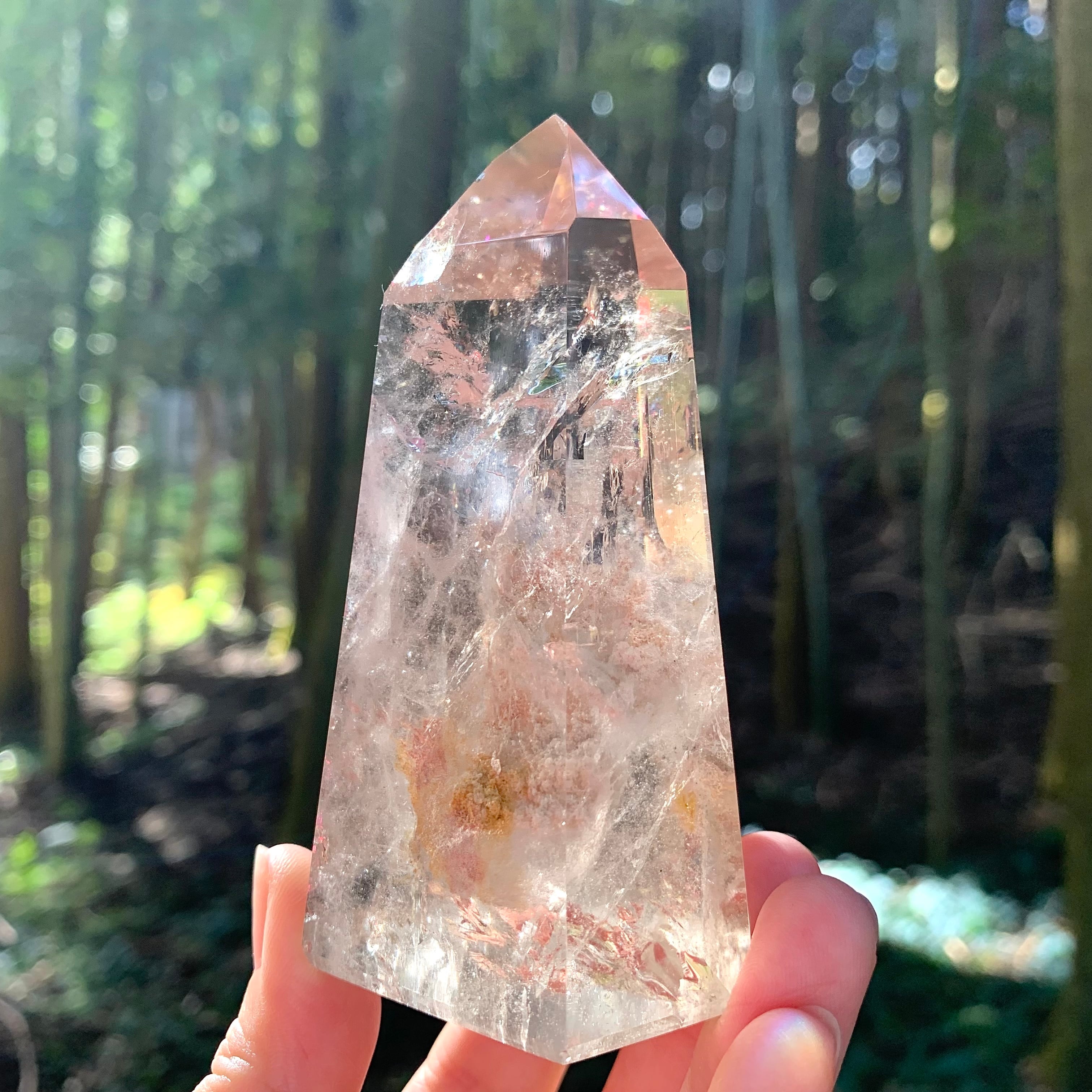 虹◎ガーデン スモーキークォーツ（庭園水晶） | ＋Crystals. 天然石SHOP