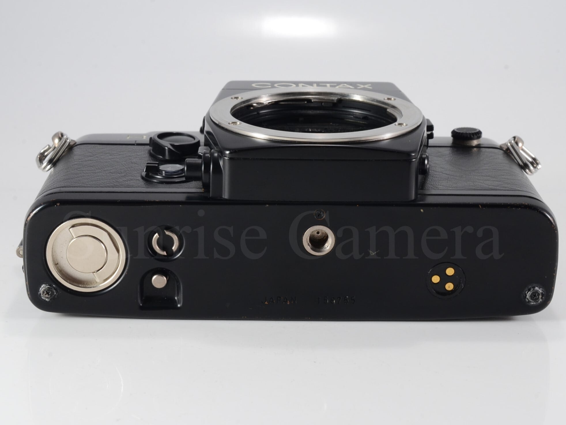 【整備済　美品】コンタックス RTS I 黒皮(交換済み) ボディ #1295 中古カメラ機材の通販専門店 Antiquary（アンティクアリィ）