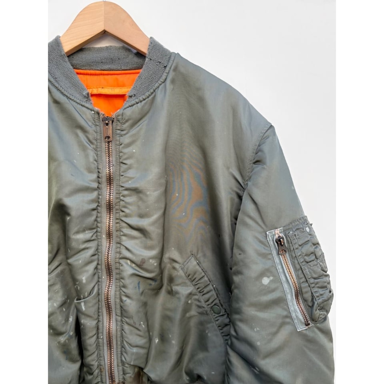 60s USAF MA-1 "J-8279D" FLIGHT JACKET Size LARGE