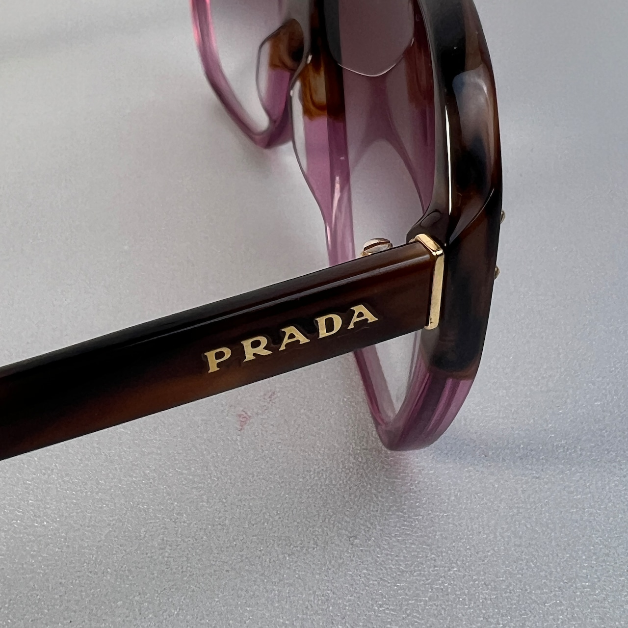PRADA プラダ サングラス パープル A-8799